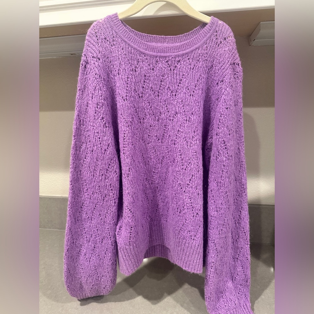 Molo Girls Ginger Nebula Knit Sweater